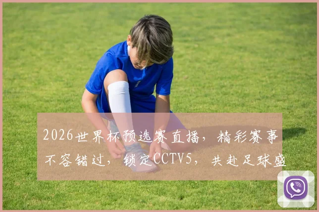 2026世界杯预选赛直播，精彩赛事不容错过，锁定CCTV5，共赴足球盛宴